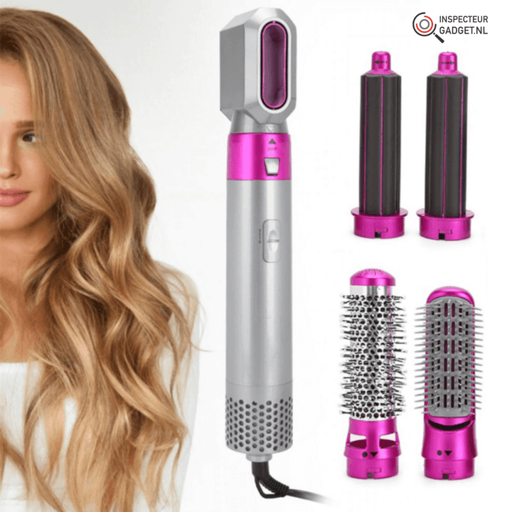 BowLift | Premium Air MultiStyler – 5-in-1 Hair Dryer & Styling Tool with Heat Sensor