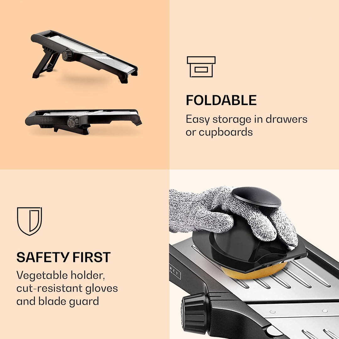 BowLift | Premium food slicer with cut-resistant gloves