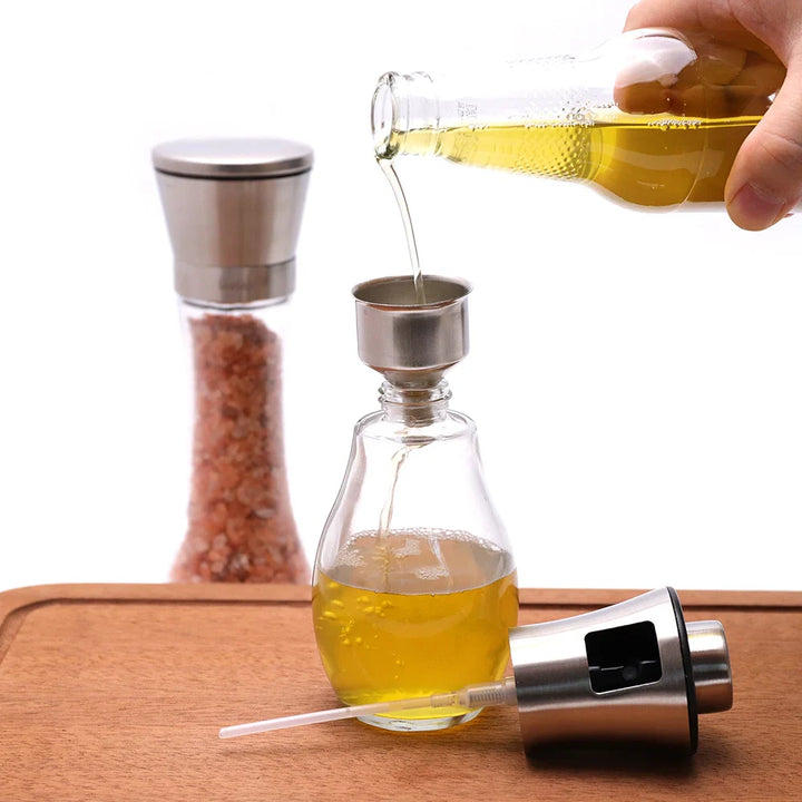 Premium Glass Oil Sprayer Dispenser for Cooking BBQ and Air Fryer | Bowlift