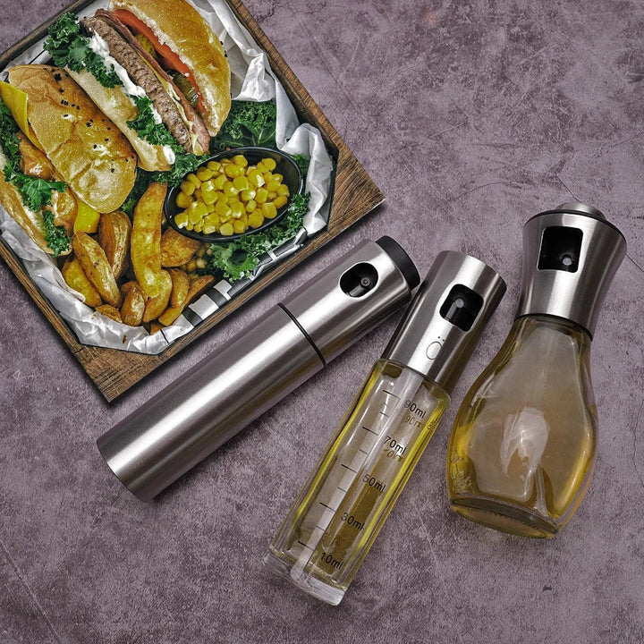 Premium Glass Oil Sprayer Dispenser for Cooking BBQ and Air Fryer | Bowlift