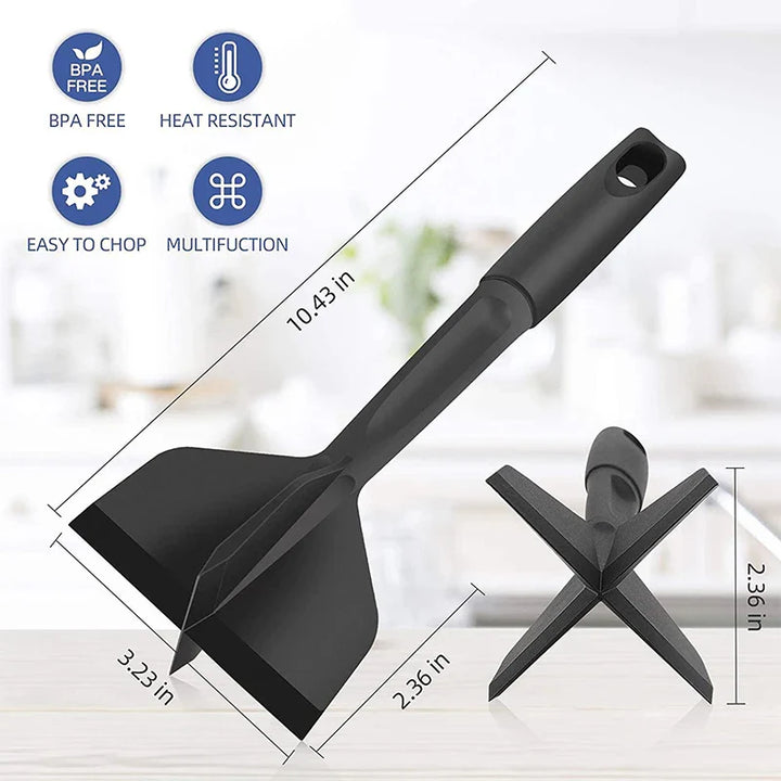 Premium Heat-Resistant Meat Chopper and Masher Potato Beef Smasher | Bowlift
