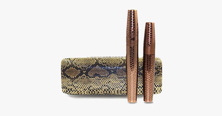 BowLift | Waterproof Mascara with Snake Print Box - Bring Your Lashes to Luxurious Lengths