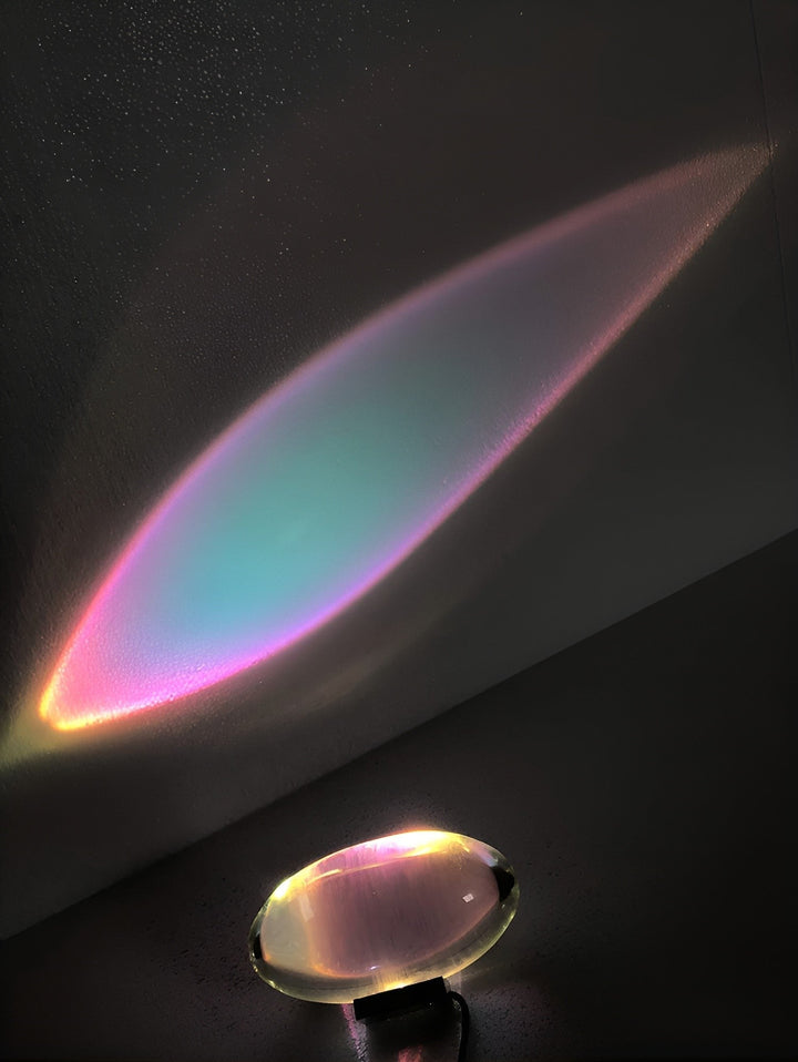 BowLift | Prismatic Projector Lamp with LED – Lunara