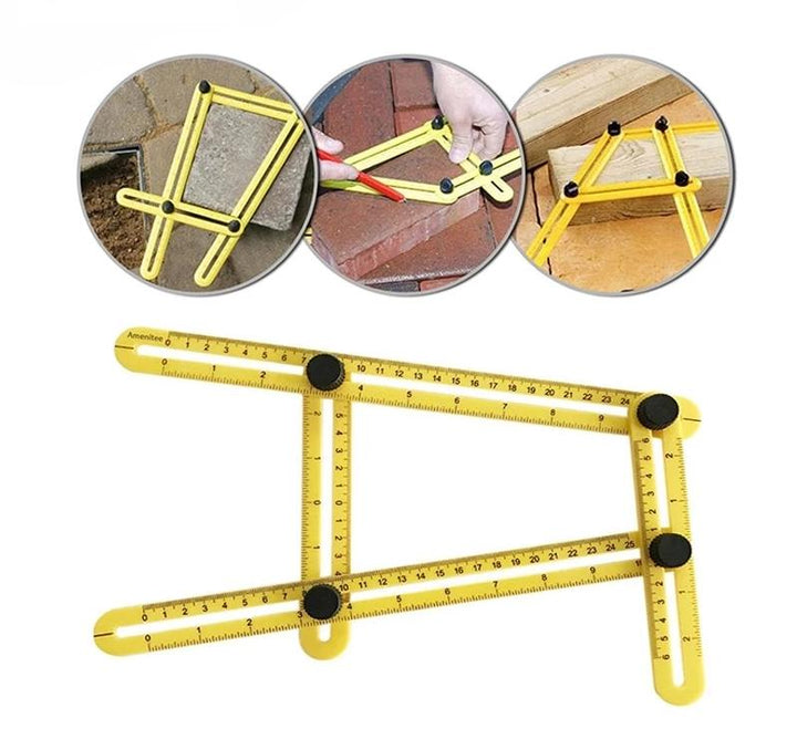 Multi-Functional Four Folding Angle Measuring Tool | Bowlift