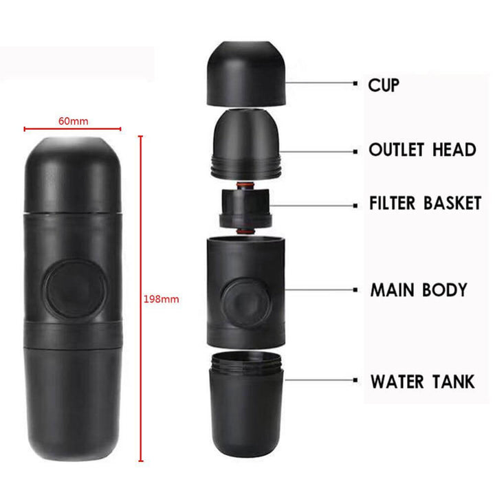 BowLift | Portable Mini Espresso Coffee Maker