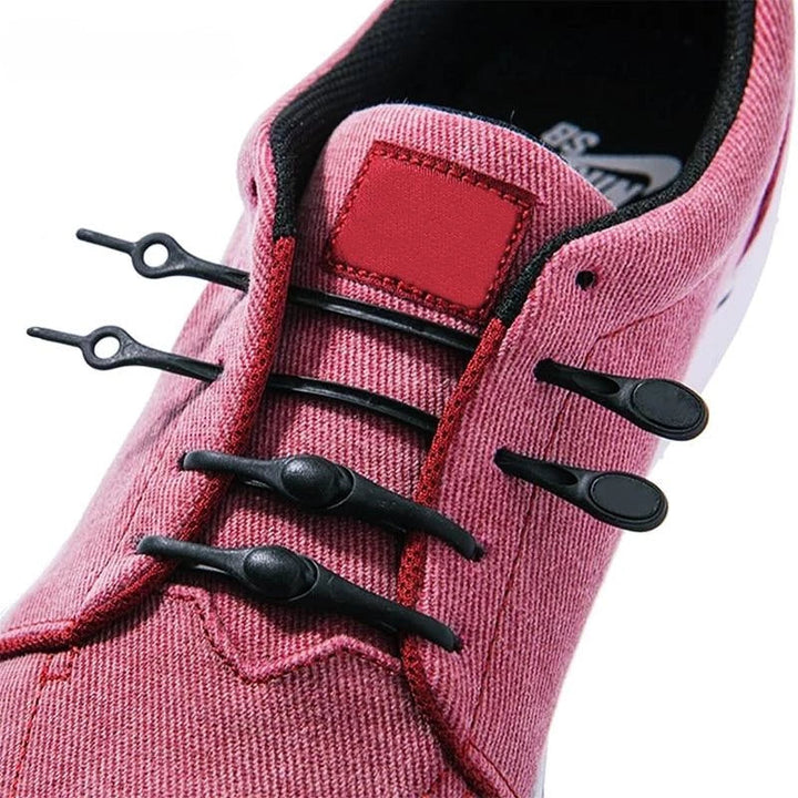 NoTie - 12 Silicone Elastic No Tie Shoe Laces | Bowlift