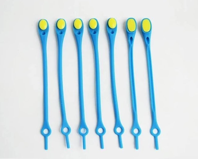 NoTie - 12 Silicone Elastic No Tie Shoe Laces | Bowlift