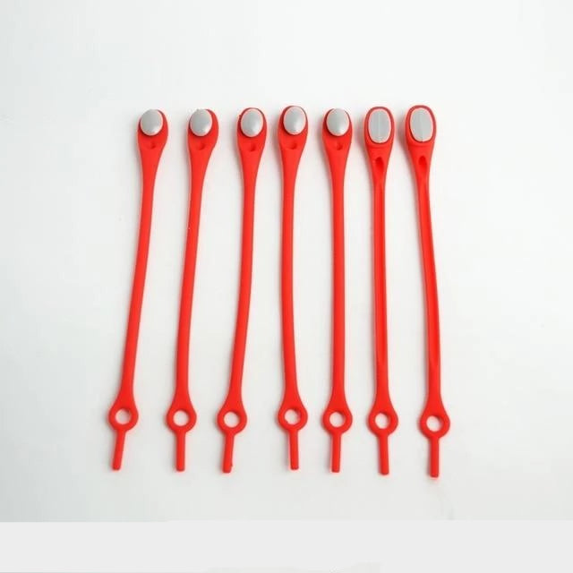 NoTie - 12 Silicone Elastic No Tie Shoe Laces | Bowlift