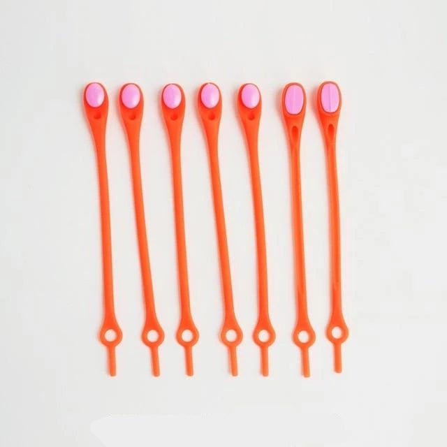 NoTie - 12 Silicone Elastic No Tie Shoe Laces | Bowlift