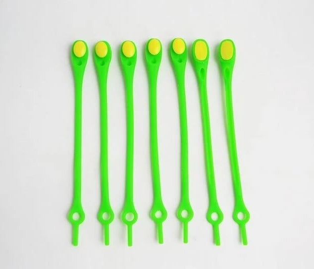 NoTie - 12 Silicone Elastic No Tie Shoe Laces | Bowlift