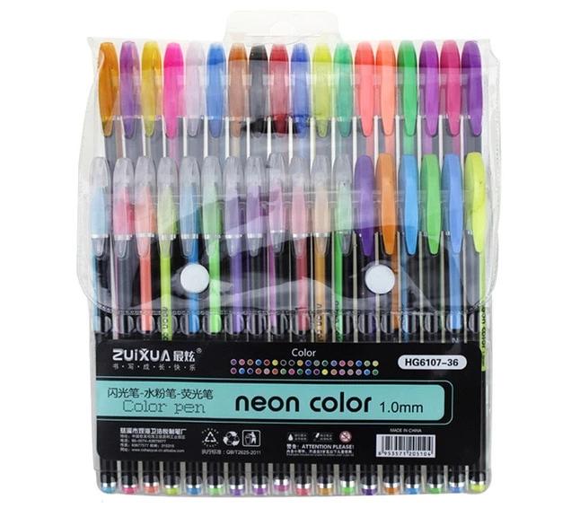 Glitzerly Glitter Gel Pens Set | Bowlift