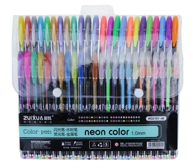 Glitzerly Glitter Gel Pens Set | Bowlift