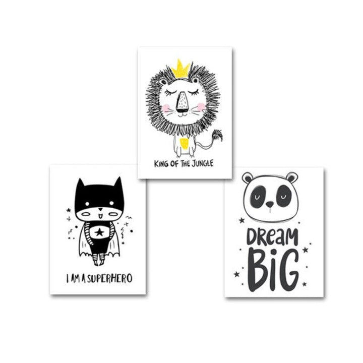 Baby Superhero - Canvas Wall Art Painting | Bowlift