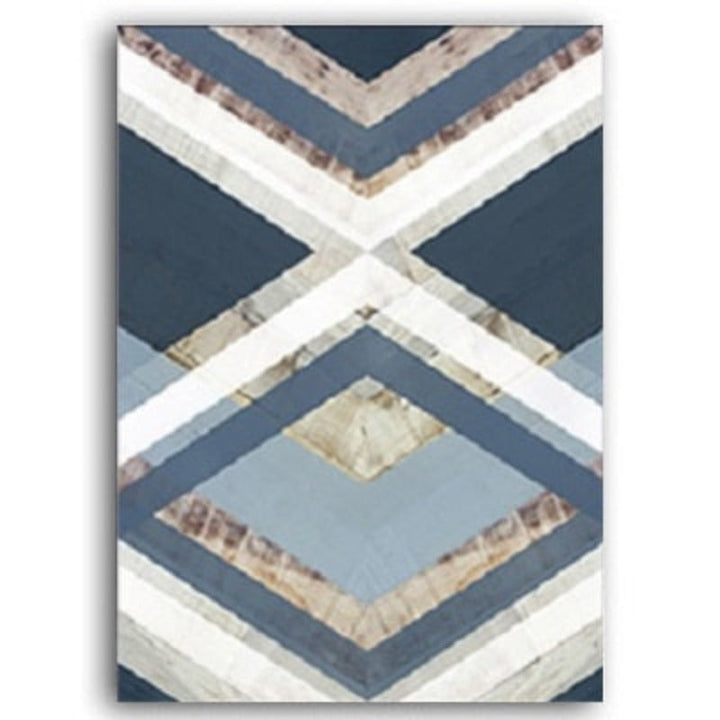 Geometric POP Triangle - Canvas Wall Art Painting | Bowlift
