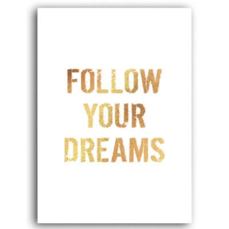 Modern Cool Love Quotes - Canvas Wall Art Painting | Bowlift