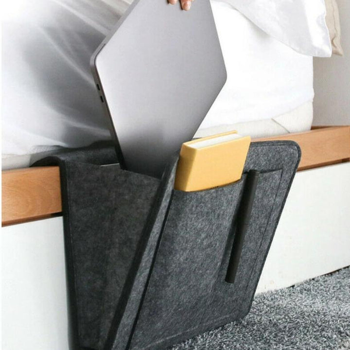 Sofa Bedside Felt Storage Bag | Bowlift