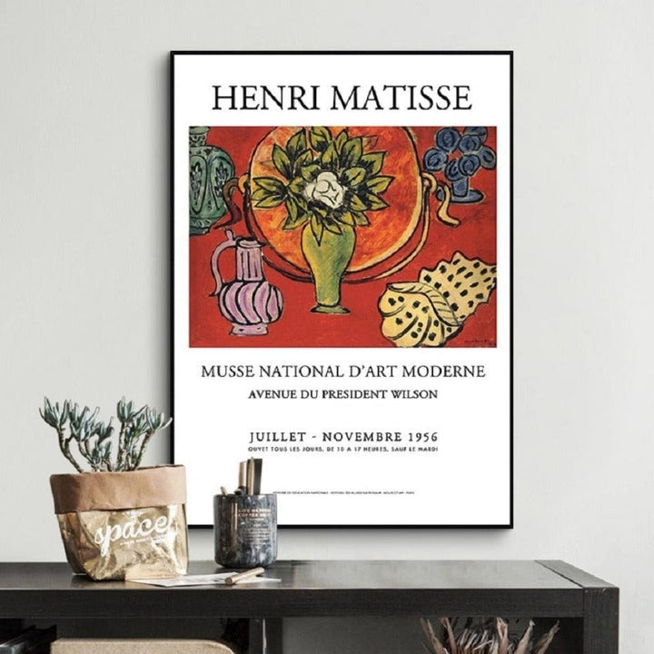 Vintage Abstract Matisse Retro Line Figure Europe Oil | Bowlift