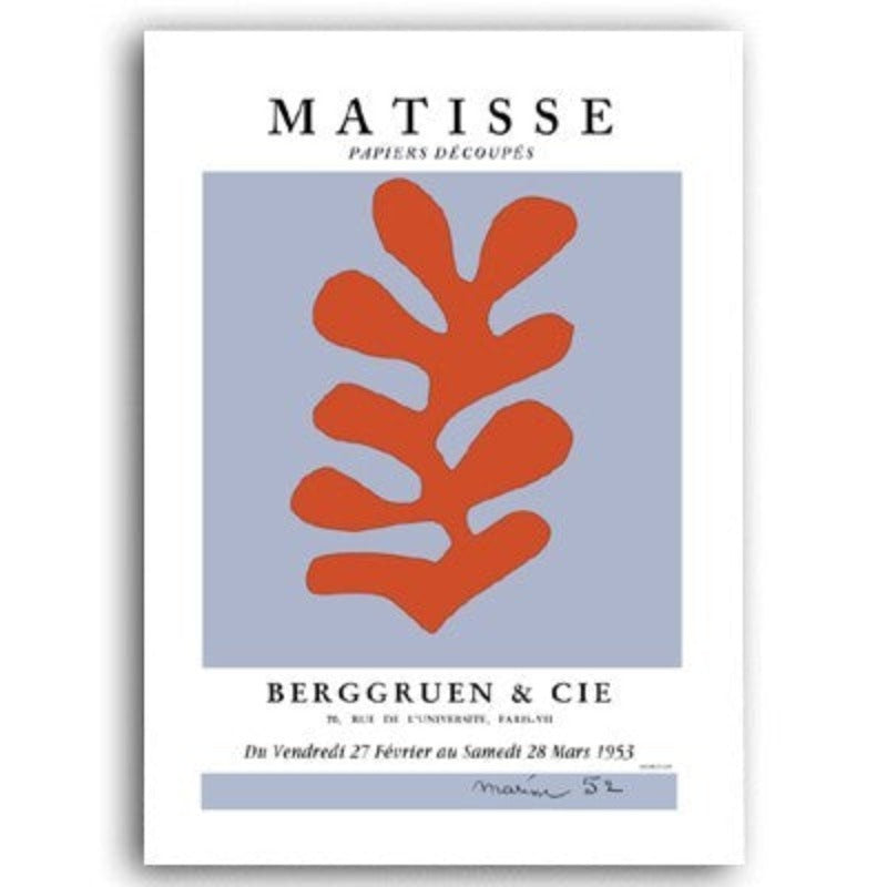 Vintage Abstract Matisse Retro Line Figure Europe Oil | Bowlift