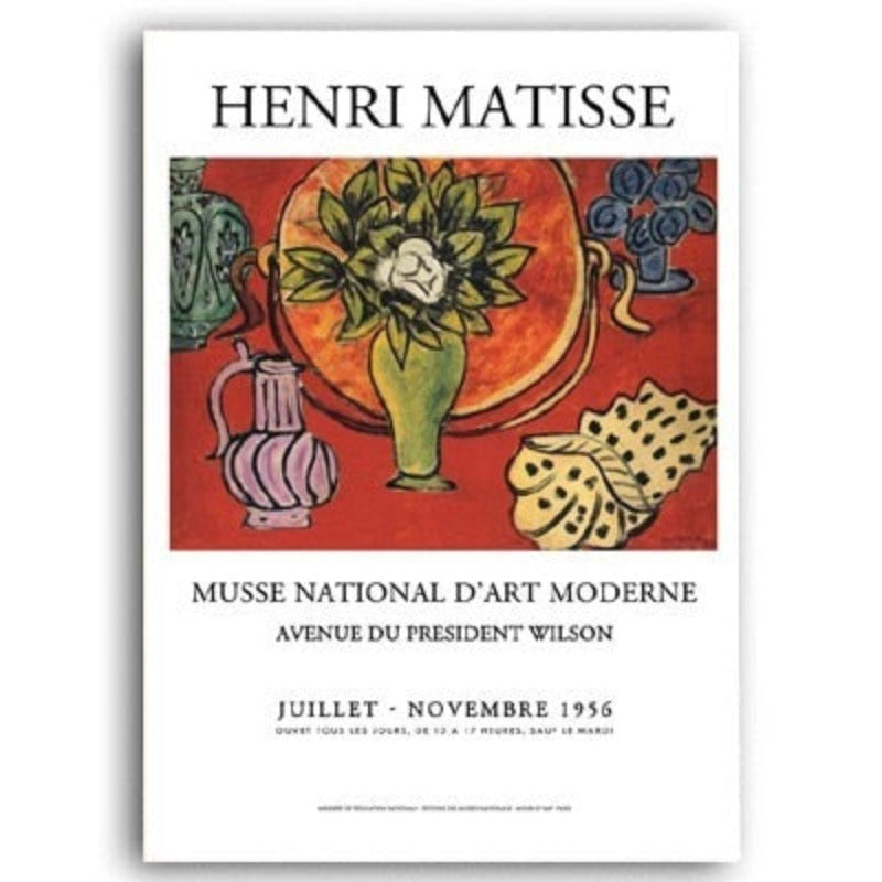Vintage Abstract Matisse Retro Line Figure Europe Oil | Bowlift