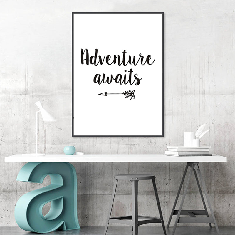 Adventure Awaits Arrow - Canvas Wall Art Painting | Bowlift