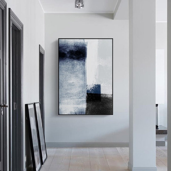 Abstract Watercolor Impressions - Canvas Wall Art Painting | Bowlift