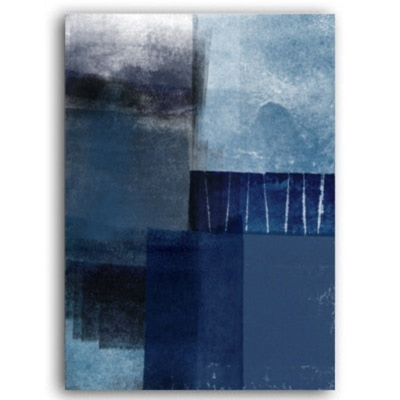 Abstract Watercolor Impressions - Canvas Wall Art Painting | Bowlift