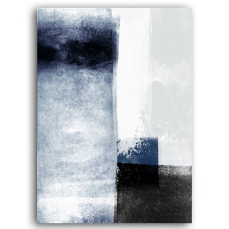 Abstract Watercolor Impressions - Canvas Wall Art Painting | Bowlift
