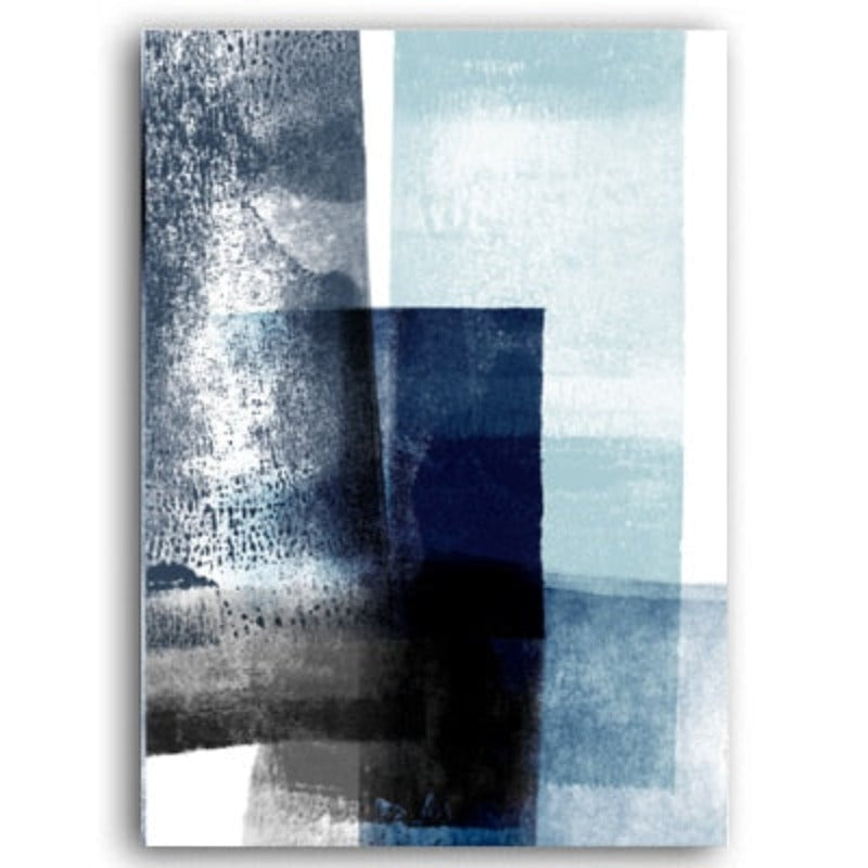 Abstract Watercolor Impressions - Canvas Wall Art Painting | Bowlift