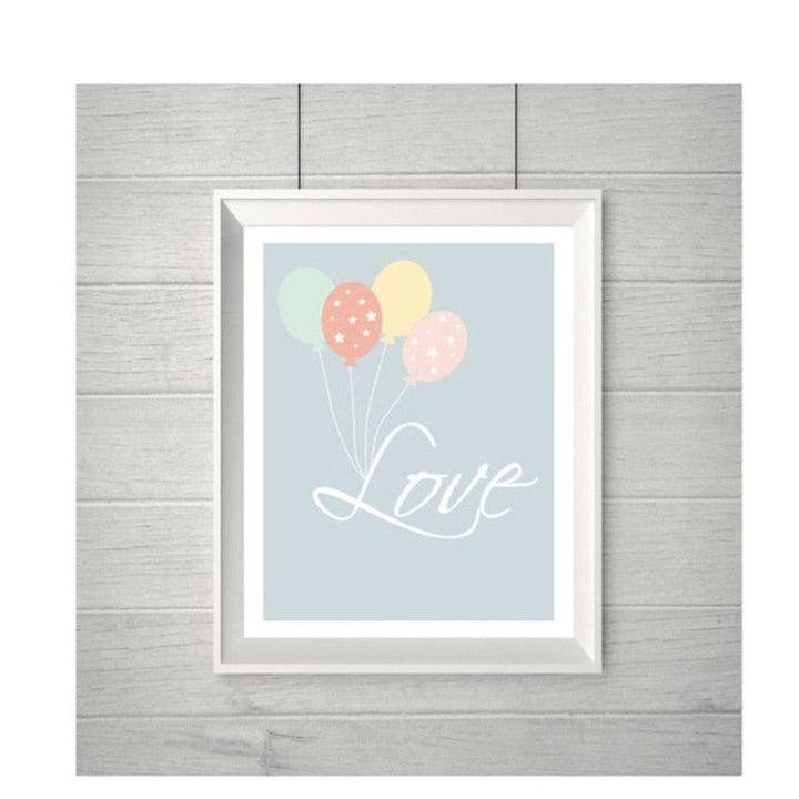 Love Owl - Canvas Wall Art Painting | Bowlift