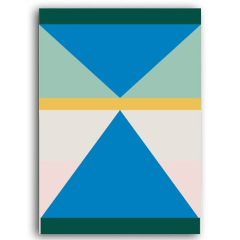 Colorful Triangles - Canvas Wall Art Painting | Bowlift