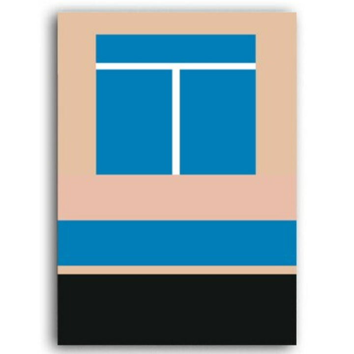 Colorful Triangles - Canvas Wall Art Painting | Bowlift