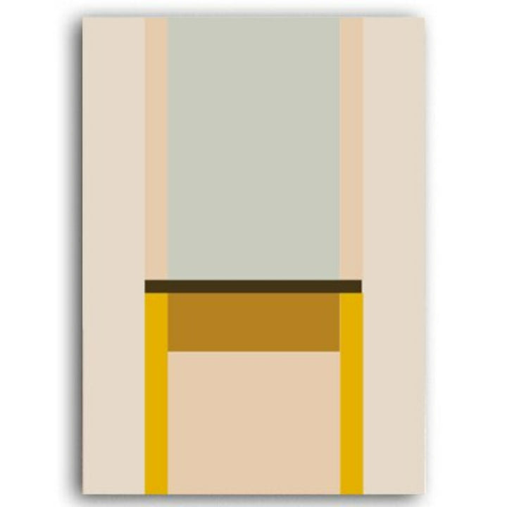 Colorful Triangles - Canvas Wall Art Painting | Bowlift