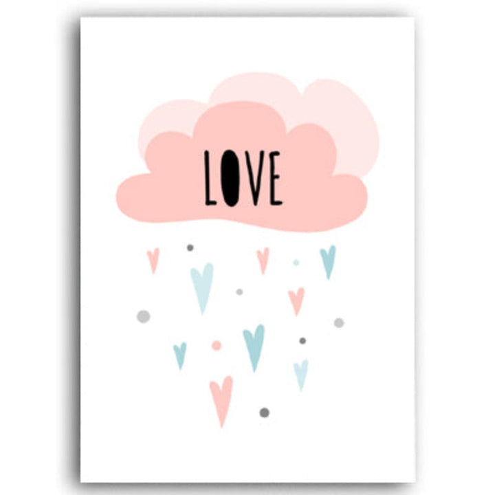 Love Stars - Canvas Wall Art Painting | Bowlift