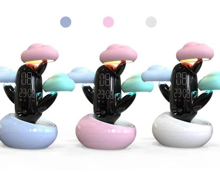 Cakty - LED Weather & Clock Bedside Buddy | Bowlift