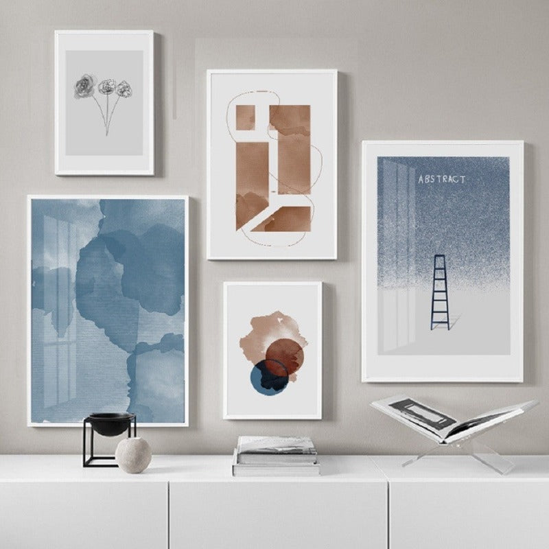 Abstract Thoughts - Canvas Wall Art Painting | Bowlift