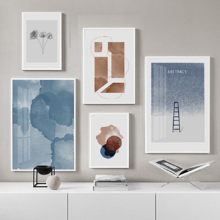 Abstract Thoughts - Canvas Wall Art Painting | Bowlift