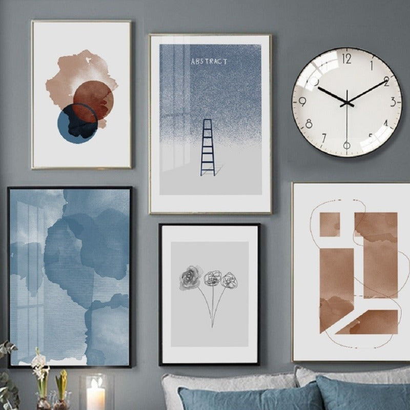 Abstract Thoughts - Canvas Wall Art Painting | Bowlift
