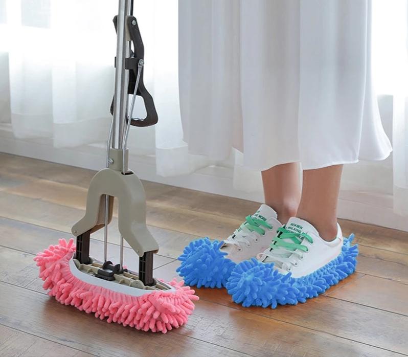 Ezee - Microfiber Dry Mop Slippers | Bowlift