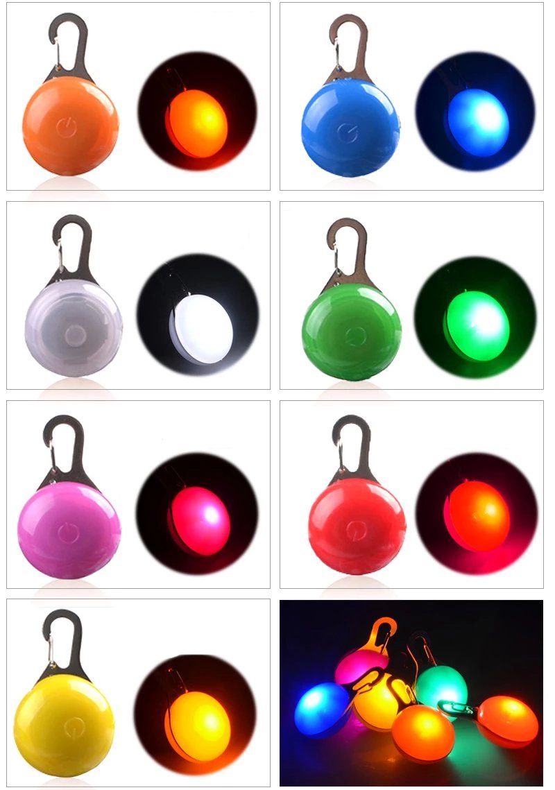 LED Flash Dog Collar Pendant | Bowlift