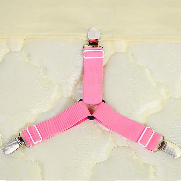 HoldTight - 4 Piece Elastic Bed Sheet Clips | Bowlift