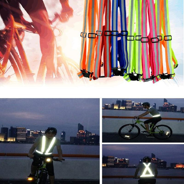Reflective safety vest with snap closure | Bowlift