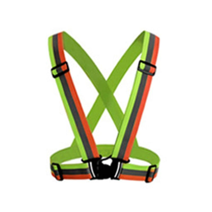Reflective safety vest with snap closure | Bowlift