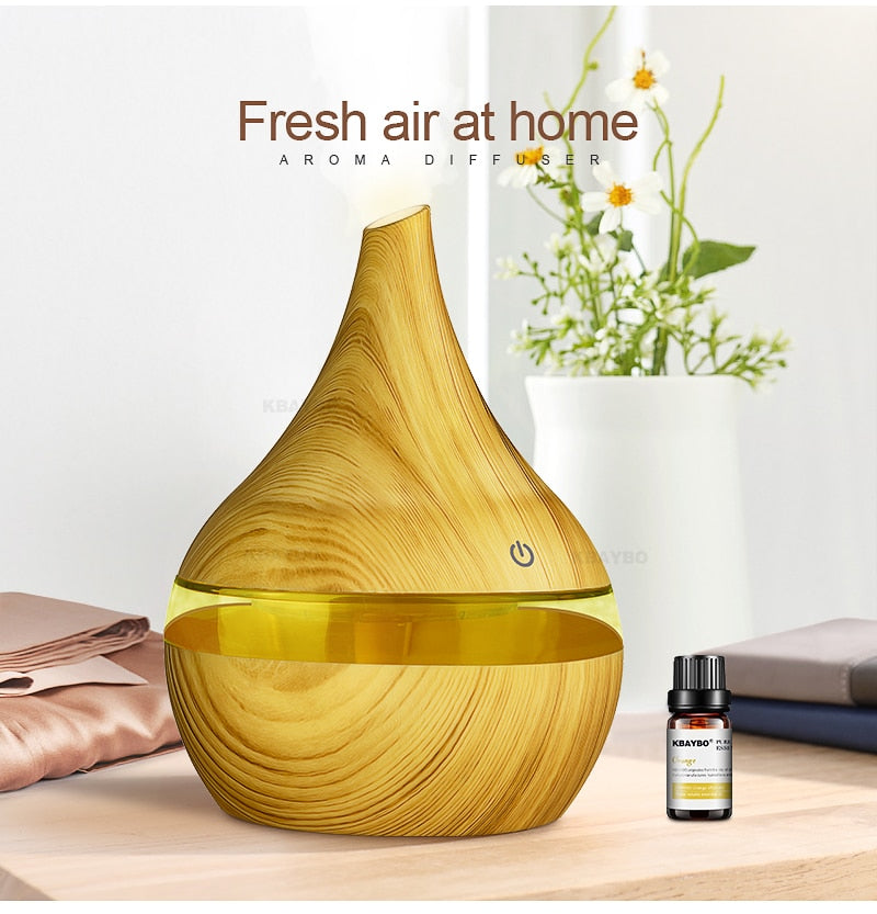 BowLift | Humidifier with Aroma Diffusion and LED Lighting - AromaGlow