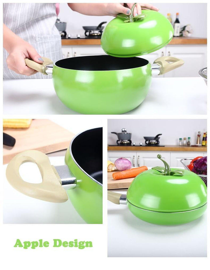 BowLift | Fruit Color Ceramic Aluminum Frying Pan