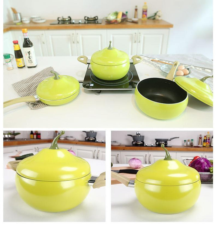 BowLift | Fruit Color Ceramic Aluminum Frying Pan