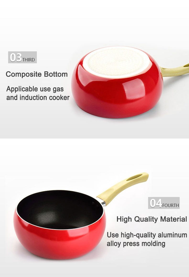 BowLift | Fruit Color Ceramic Aluminum Frying Pan