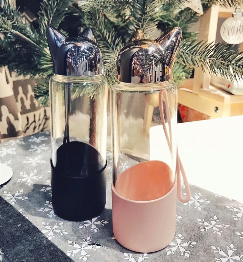 Laia - Cat Ear Portable Water Bottle | Bowlift