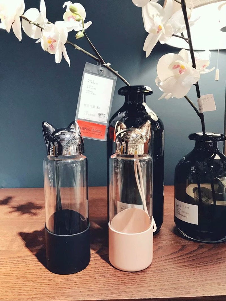 Laia - Cat Ear Portable Water Bottle | Bowlift