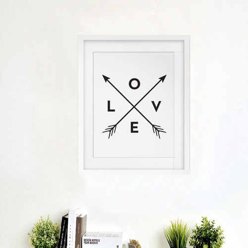 Arrows Of Love - Canvas Wall Art Painting | Bowlift