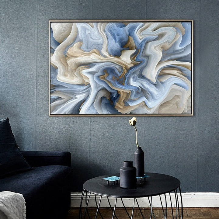 Marble Textured - Canvas Wall Art Painting | Bowlift